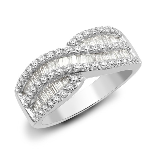 18ct White Gold Diamond Ring