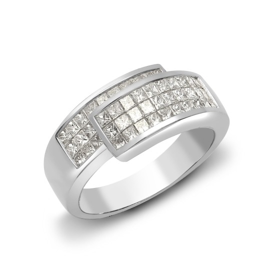 18ct White Gold Diamond Ring