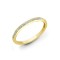 18ct Yellow 0.26ct Pave Set Diamond 1\2 Eternity Ring