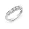 18ct White 1.75ct Diamond 5 stone Ring