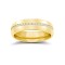 18ct Yellow Gold RBC Court Diamond Wedding Band Fully Set - 5mm - 50pts 5mm