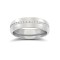 18ct White Gold RBC Court Diamond Wedding Band Fully Set - 5mm - 50pts 5mm