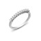 9ct White Gold Diamond Ring
