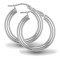 925 Sterling Silver Polished Hoop Earrings