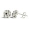 JN Jewellery 925 Silver Wool Knot Stud