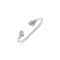 925 Sterling Silver CZ Set Boxing Glove Baby / Childrens Bangle