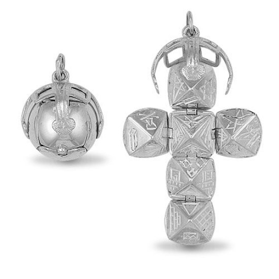 925 Sterling Silver Masonic Ball