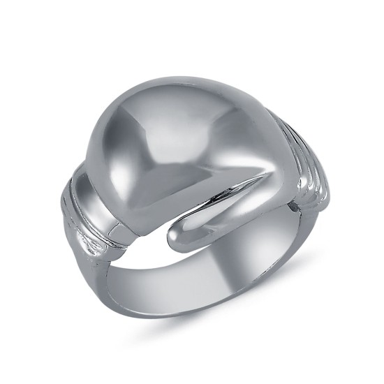 925 Silver Boxing Glove Ring