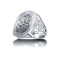 925 Silver Full Sovereign Ring