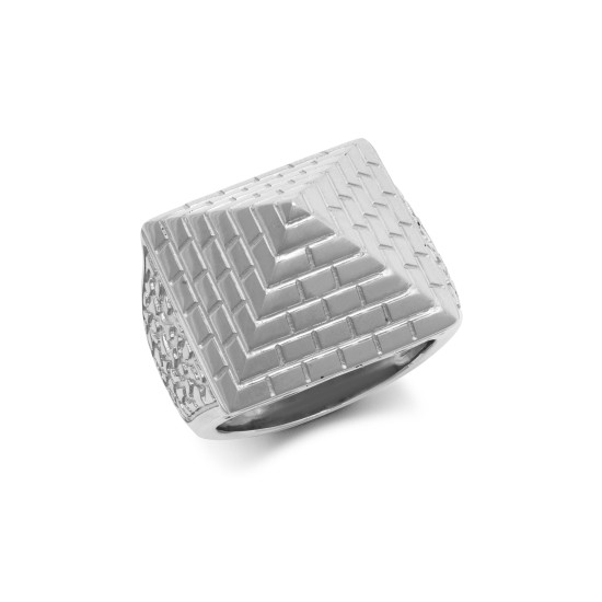 JN Jewellery 925 Silver Pyramid Ring
