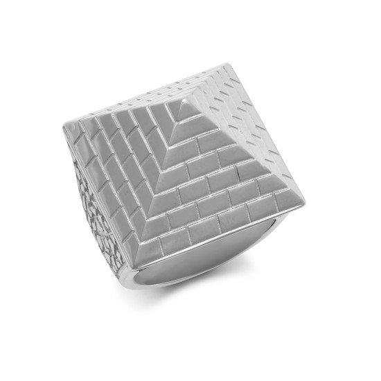 JN Jewellery 925 Silver Pyramid Ring