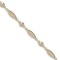 9ct Yellow Gold Cast Solid Fancy Boat Shape Bracelet