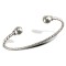 9ct White Gold Bangle