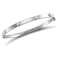 9ct White Gold Bangle