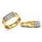 9ct Yellow Gold Cubic Zirconia Children's Ring