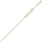 JN Jewellery 9ct Yellow Gold Round Belcher 2.6mm Gauge Pendant Chain