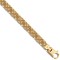 9ct Yellow Gold Flat Byzantine 5.7mm Gauge Chain
