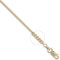 18ct Yellow Gold Curb 1.5mm Gauge Pendant Chain