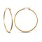 9ct Yellow Gold Polished Hoop Earrings