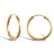 9ct Yellow Gold Hoop Earrings