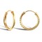 9ct Yellow Gold Hoop Earrings