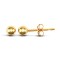 9ct Yellow Gold Ball Studs