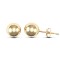 9ct Yellow Gold Ball Studs