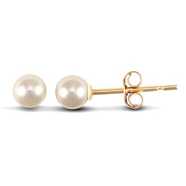Cultured Pearl Stud Earrings
