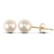 Cultured Pearl Stud Earrings