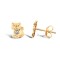 9ct Yellow Gold Stud Earrings