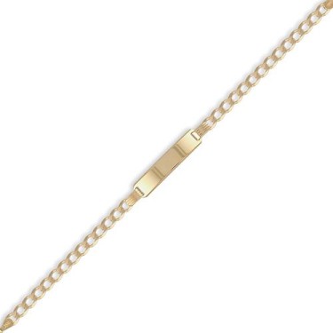 9ct Yellow Gold Id Bracelet