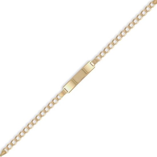 9ct Yellow Gold Id Bracelet