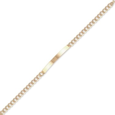 9ct Yellow Gold Id Bracelet