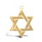 9ct Yellow Gold Star Of David Pendant