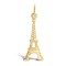 9ct Yellow Gold Eiffel Tower Pendant