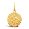 9ct Yellow Gold St Christopher Pendant