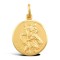 9ct Yellow Gold St Christopher Pendant