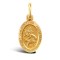 9ct Yellow Gold St Christopher Pendant