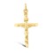 9ct Yellow Gold Crucifix