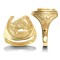 9ct Yellow Gold Horse Shoe Ring