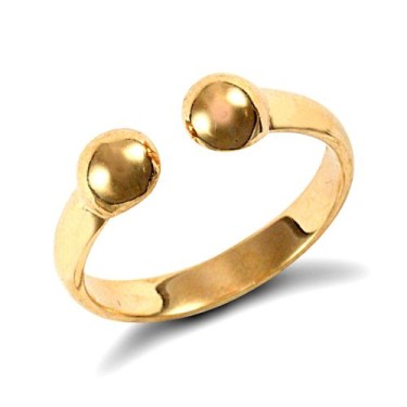 9ct Yellow Gold Torque Ring