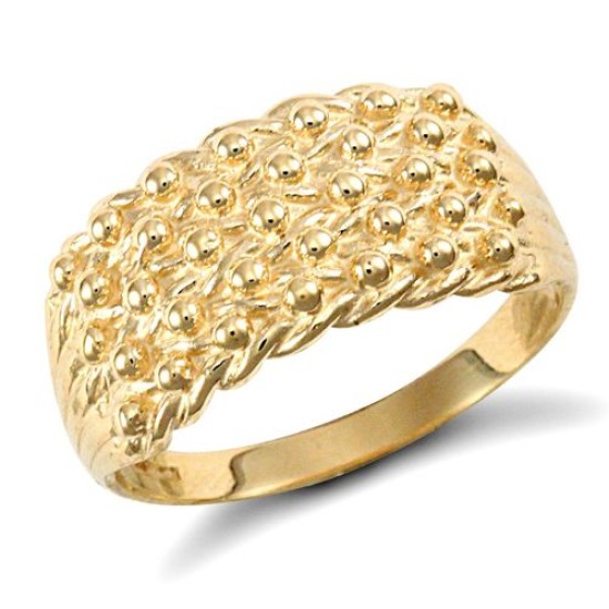 9ct Yellow Gold Keeper Ring