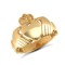 9ct Yellow Gold Claddagh Ring