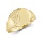 9ct Yellow Gold Signet Ring