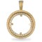 9ct Yellow Gold Half Sovereign Pendant