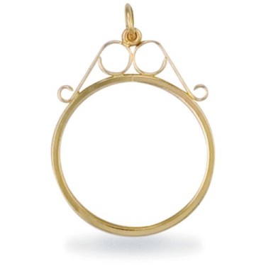 9ct Yellow Gold Full Sovereign Pendant