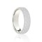 9ct White Court 6mm Celtic Laser Engraved Wedding Band 6mm