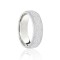 18ct White Court 7mm Celtic Laser Engraved Wedding Band 7mm