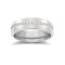 Platinum RBC Court Diamond Wedding Band Fully Set - 6mm - 70pts 6mm