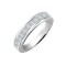 Platinum 0.75ct Channel Set P.Cut Dia Half ET Ring
